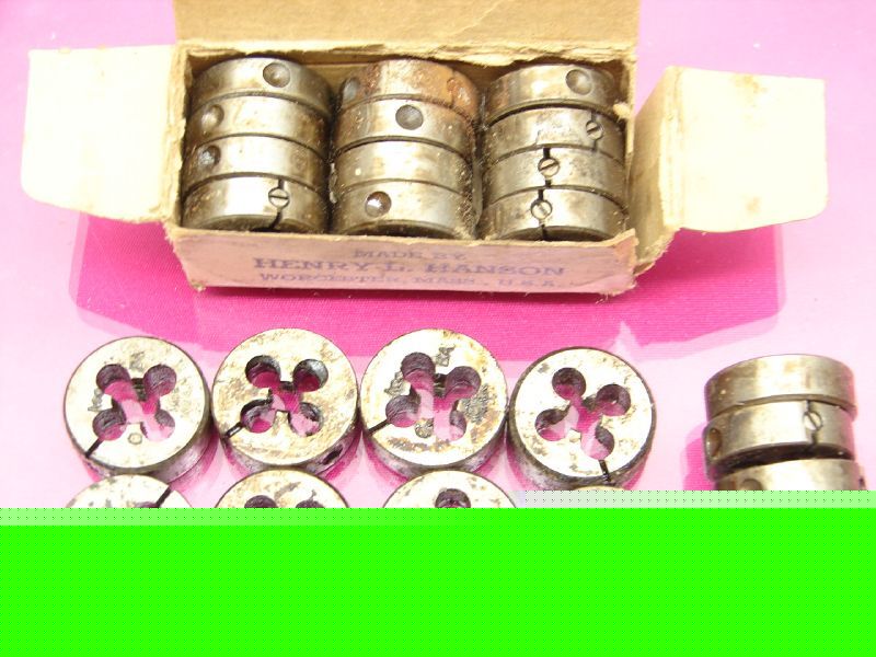 New 24 # 0 - ba adj round split threading die 13/16 od