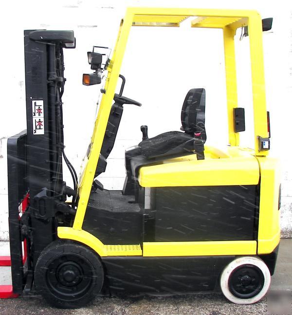 Nice hyster 6000LB 48V electric forklift sideshifter 