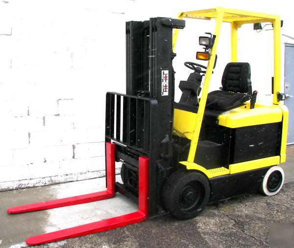 Nice hyster 6000LB 48V electric forklift sideshifter 