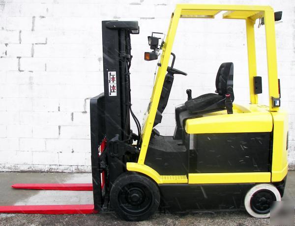 Nice hyster 6000LB 48V electric forklift sideshifter 