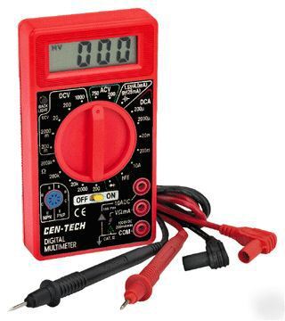 7 function, 19 range digital multimeter - free shipping