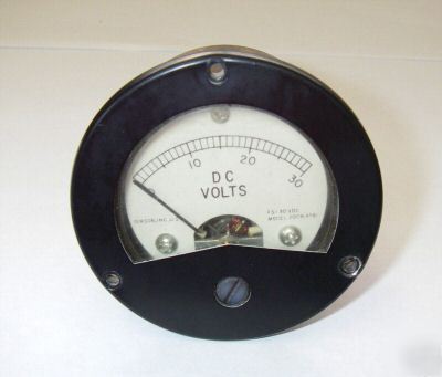 Dc volt meter dixson, inc. usa 30VDC used