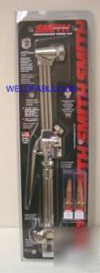 New smith 2 piece cutting torch heavy duty & tips 15939