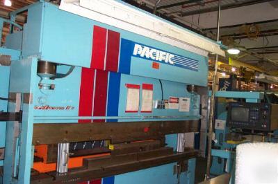 Pacific 135 ton hydraulic servo press brake: model FF13