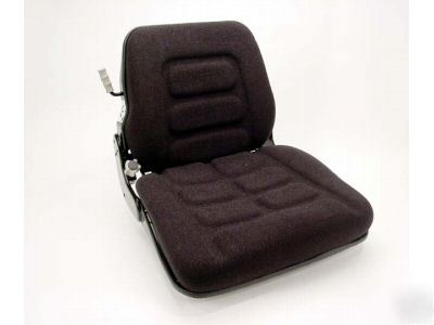 S125 cloth forklift seat suspension & weight adjustment