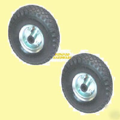 300 - 4 pneumatic tyre wheels barrow cart trolley truck