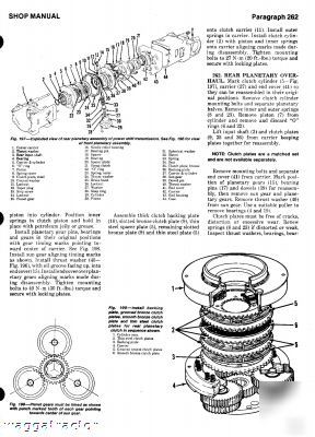 Case david brown 1190 thru 1594 tractor workshop manual