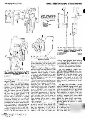 Case david brown 1190 thru 1594 tractor workshop manual