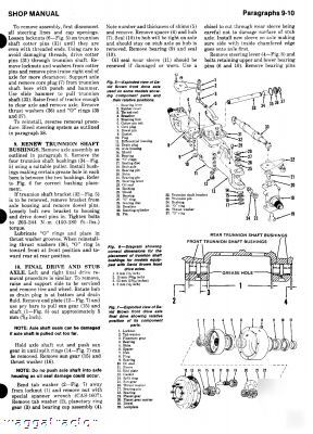 Case david brown 1190 thru 1594 tractor workshop manual