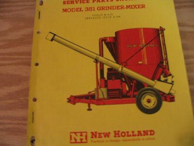 New holland 351 grinder mixer parts catalog