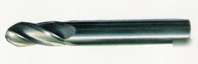 New - usa solid carbide ball end mill 4FL 1/8