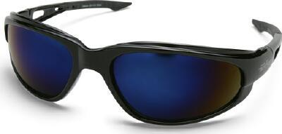 Safety glasses edge eyewear dakura blue mirror lens