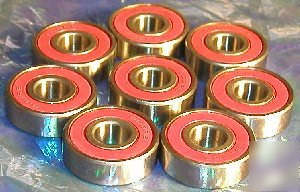 Skateboard bearing set:sealed:abec-7