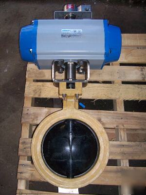 Unused butterfly valve, code 10