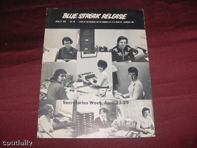 Vintage blue streak release march 1968 no.128 brady co