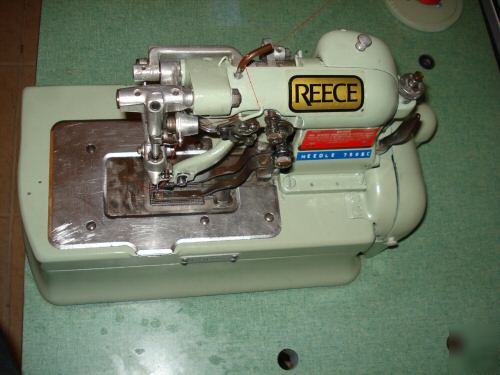 Reece industrial sewing machine-buttonhole