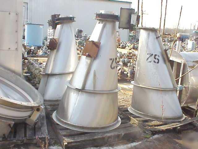 Reverse pulse jet stainless steel dust collector