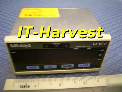 Mitutoyo d-ev display unit for ev counters (used)