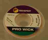 Techspray pro wick desolder 1803-5F .075IN 1.9MM type r
