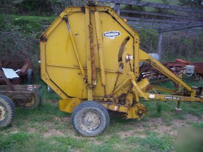 Vermeer 605 c round baler - no -