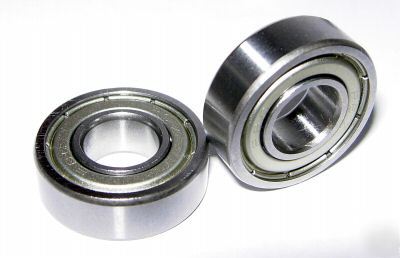 (10) R6-zz shielded ball bearings, 3/8