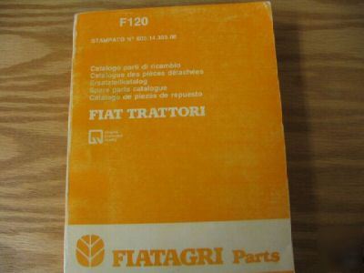 Fiatagri fiat F120 tractor parts catalog