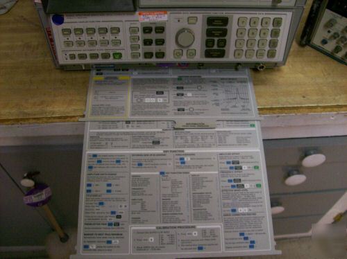 Hp 8566A 100HZ - 22GHZ spectrum analyzer 