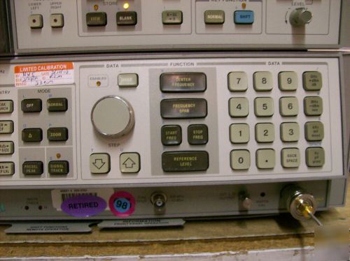 Hp 8566A 100HZ - 22GHZ spectrum analyzer 