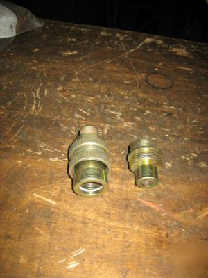 New greenlee 3/8 large bender hose coupler set 