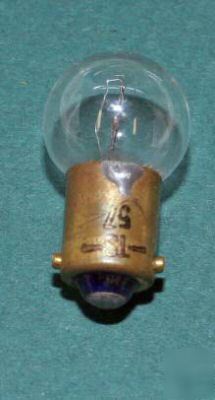Nos indicator lamp bulb # 57 14 volts 0.24A tung-sol