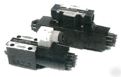 Solenoid operated hydraulic dir. control valve D03