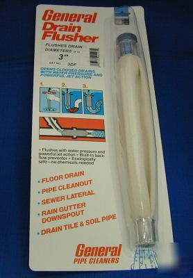 General drain flusher drain bag drain cleaner 3 inch