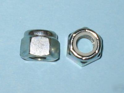 100 nylon insert lock nuts size: 5/16-18