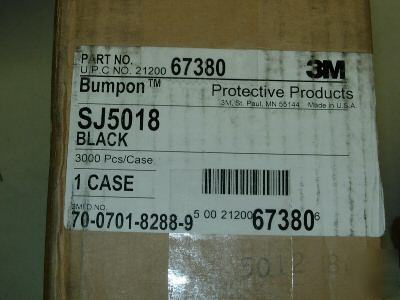 3M bumpon sj-5018 black