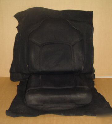 Clarke forklift forktruck black denium seat cushion