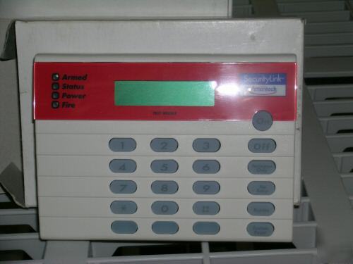 Ds bosch AMF1047 lcd alpha tel keypad red DS7400XI^