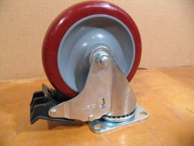 New 5 â€œ swivel lock caster (colson hi-tech) 80/20