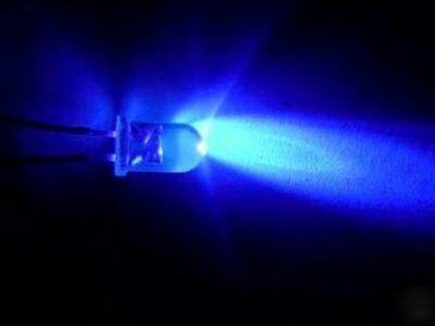 1000X 3MM 5000MCD led lamp car wholesale lots diy blue