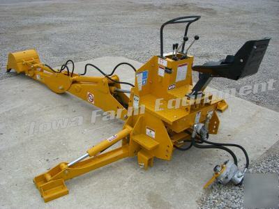 Ife 3PT backhoe, back hoe includes hyd pump & res 