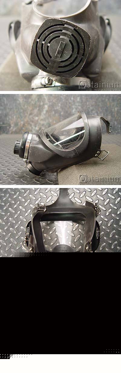 Lot of 12 msa ultravue scba respirator masks size l,m