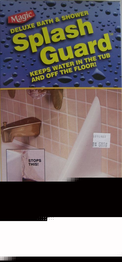 Magic deluxe bath & shower splash guard-mag SG37