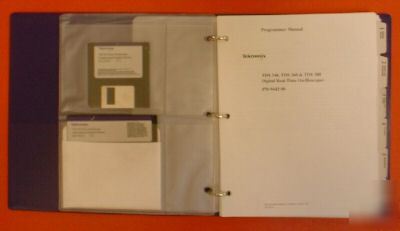 Tek tds 340, 360 & 380 programmer manual
