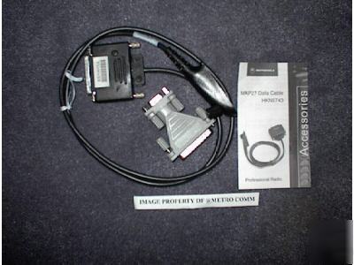 Motorola ribless programming cable HT1250 HT1550 oem 