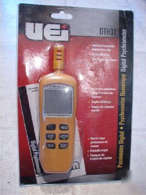 New uei DTH31 - digital psychrometer -- 