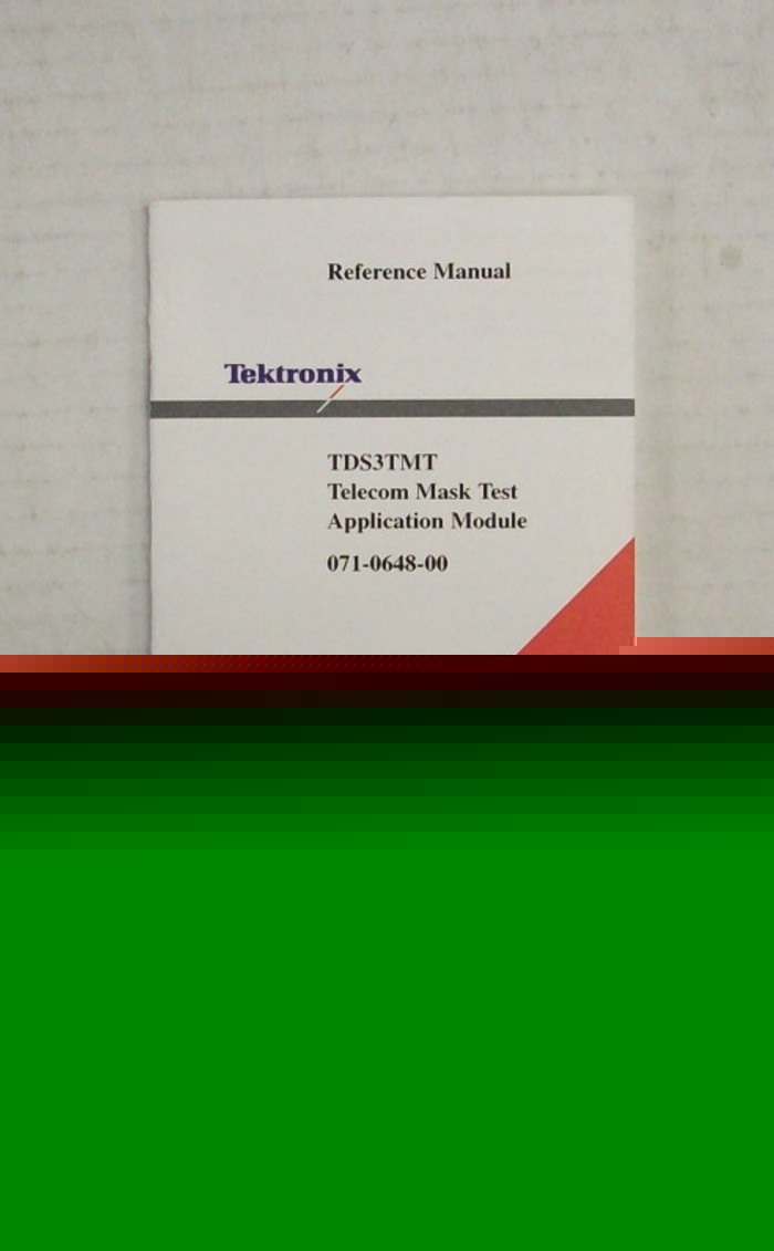 Tektronix TDS3TMT reference manual - $5 shipping 
