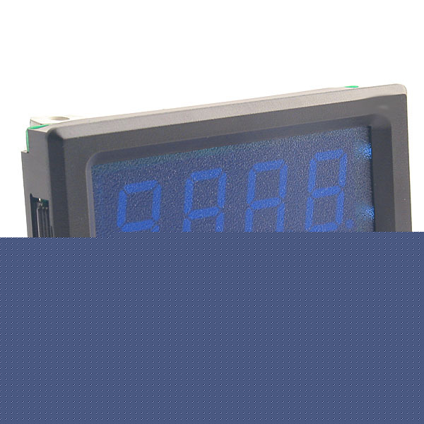 20V blue led digital panel meter battery tester