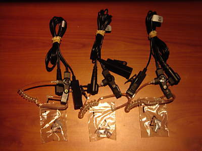 6 (all accessorized) moto CP200 uhf 16CH 4W radios