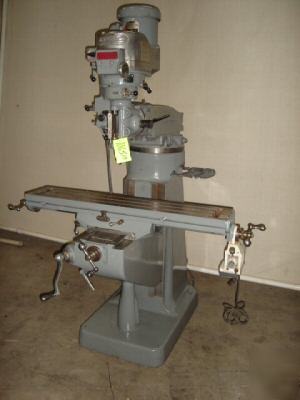 Bridgeport series i vertical mill, 9 x 48