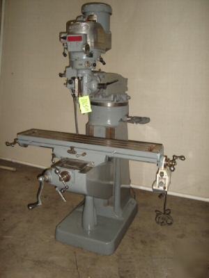 Bridgeport series i vertical mill, 9 x 48