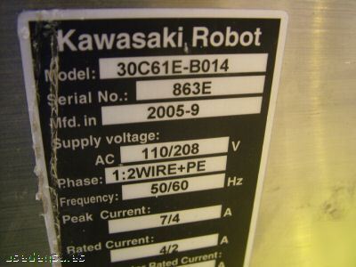 Kawasaki robot controller 30C61E-B014